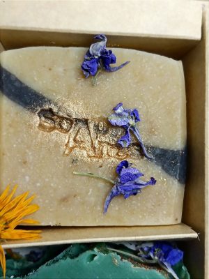 A gift set of natural herbal soap in a decorated box - Зображення 5
